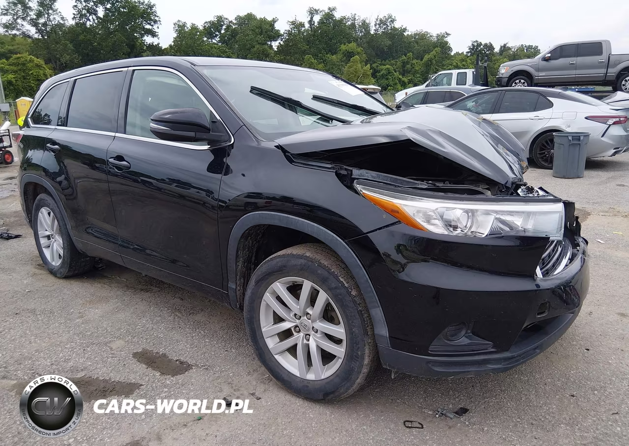2015 Toyota Highlander Le V6 – zdjęcie 1 z 16