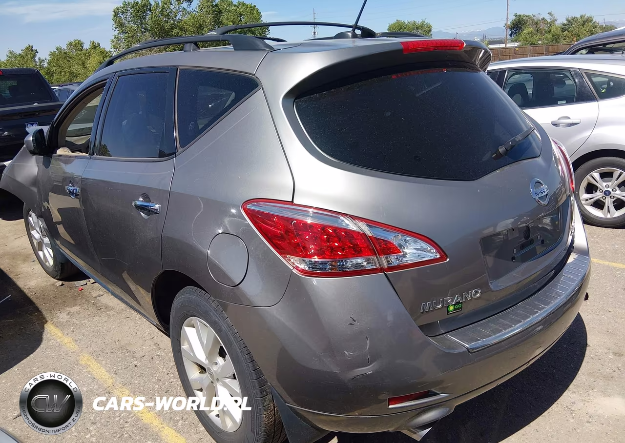 2011 Nissan Murano Sl VIN:JN8AZ1MW7BW167975 - 3