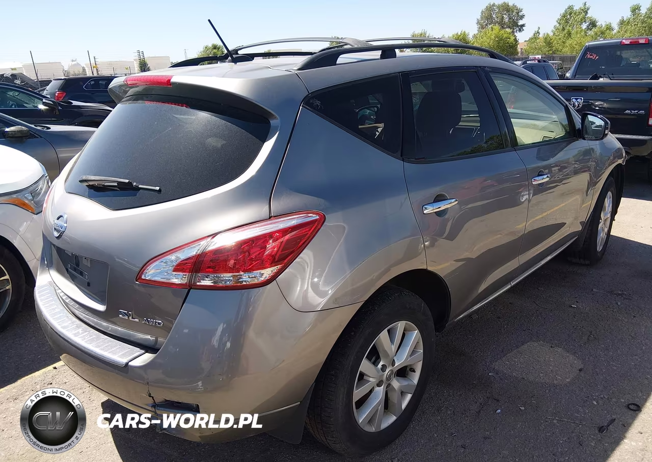 2011 Nissan Murano Sl VIN:JN8AZ1MW7BW167975 - 4