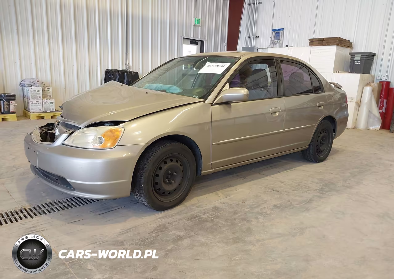 2003 Honda Civic Ex VIN:2HGES26733H524874 - 2