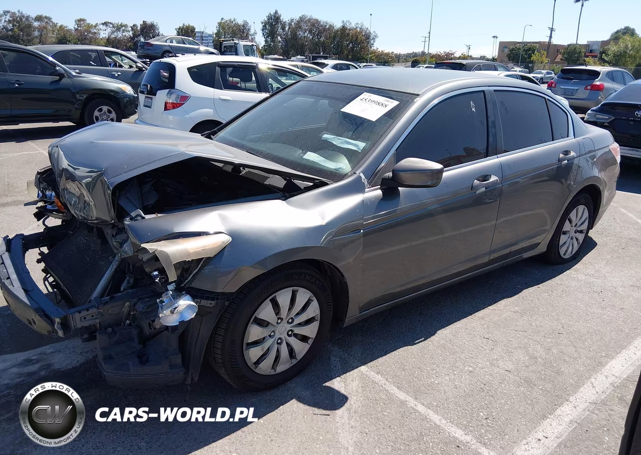 2011 Honda Accord 2.4 Lx VIN:1HGCP2F39BA013320 - 2