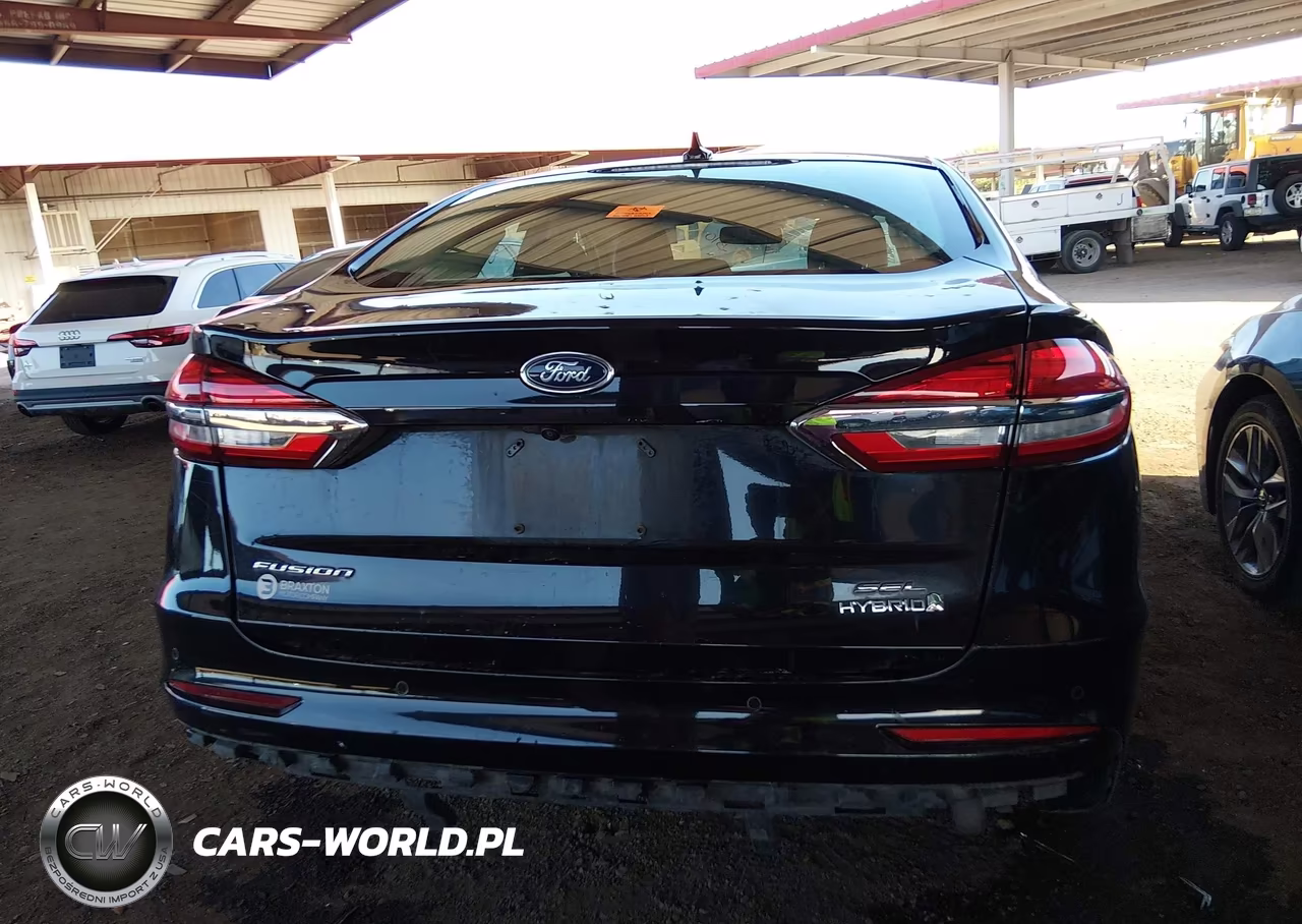 2019 Ford Fusion Hybrid Sel VIN:3FA6P0MUXKR185461 - 16