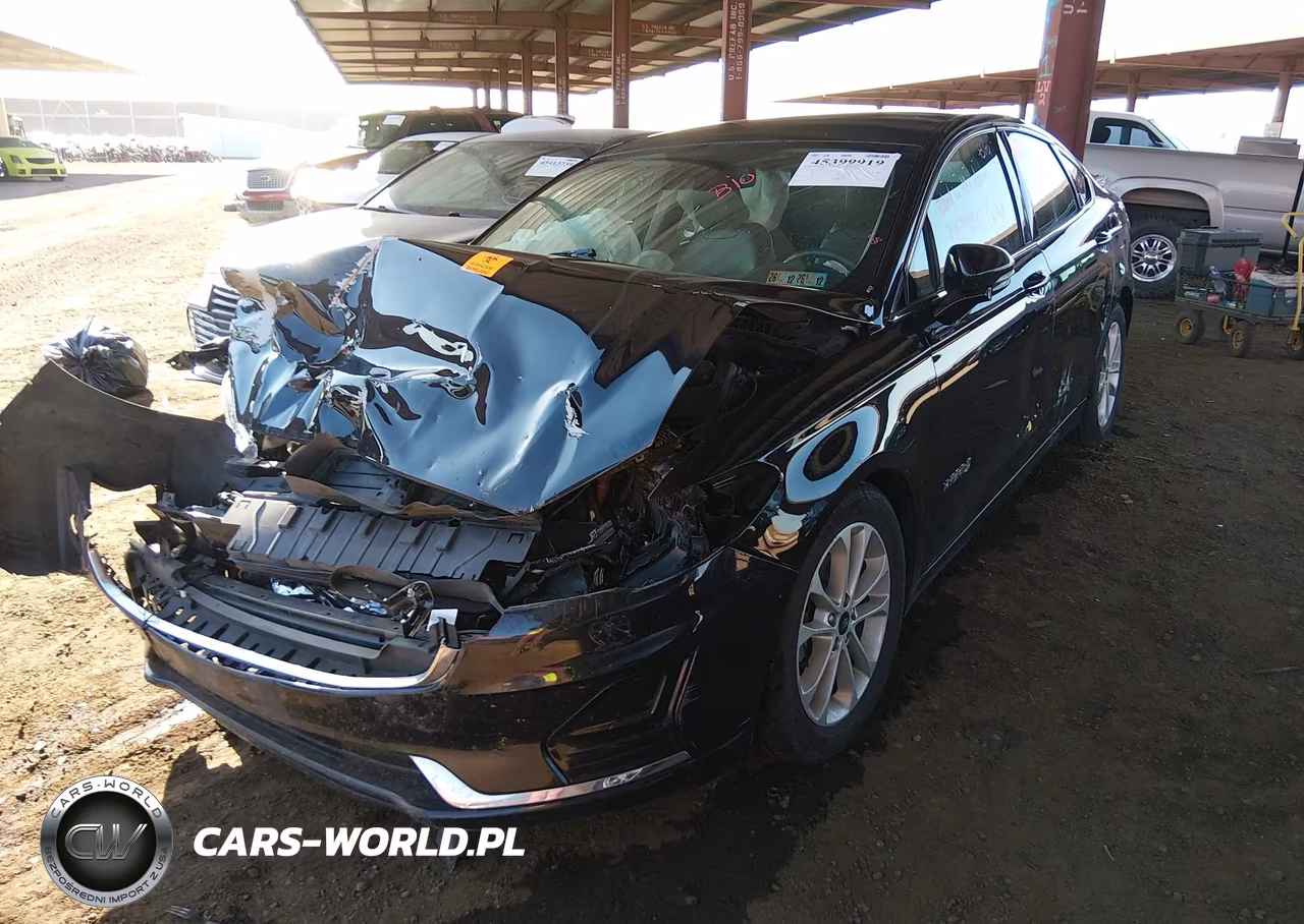 2019 Ford Fusion Hybrid Sel VIN:3FA6P0MUXKR185461 - 2