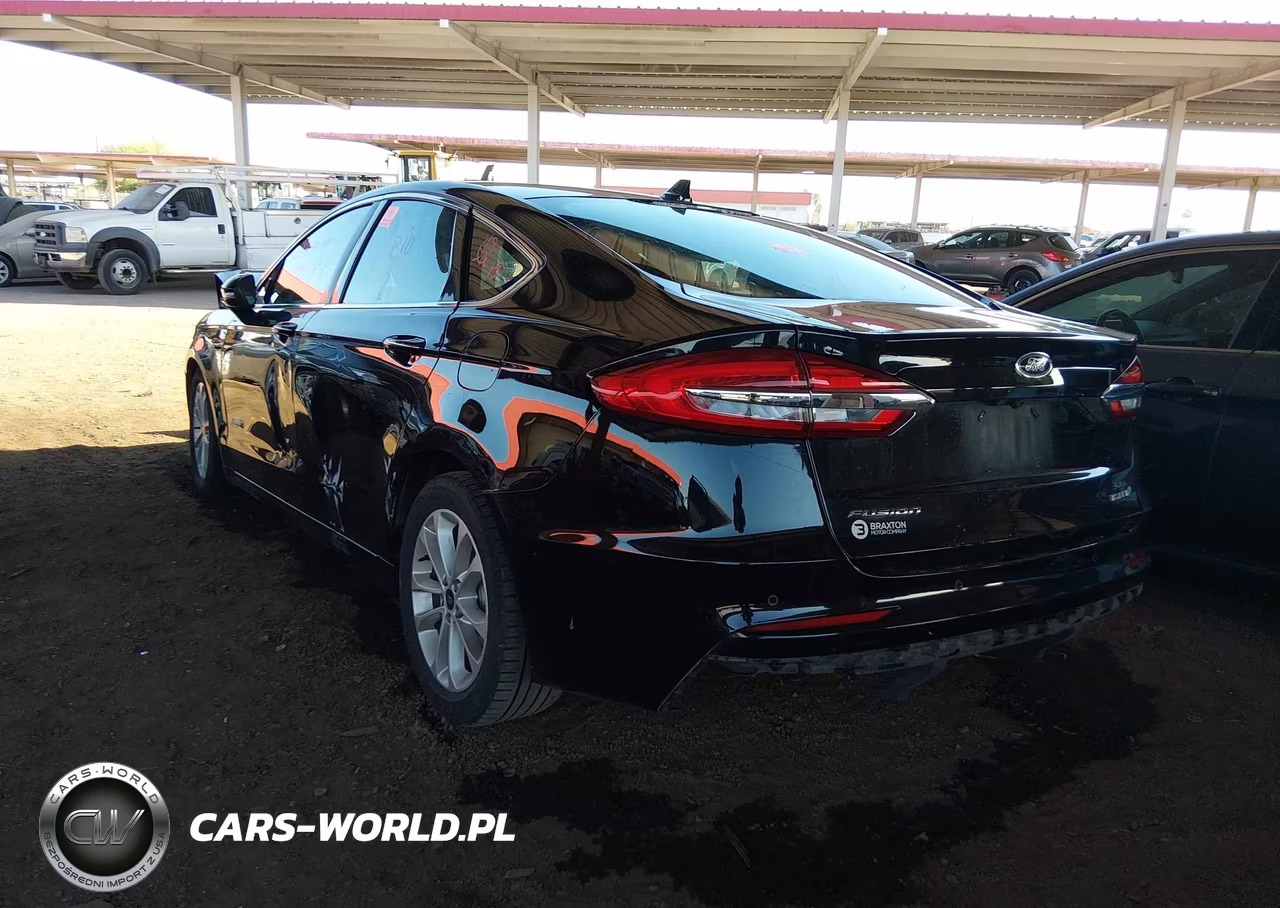 2019 Ford Fusion Hybrid Sel VIN:3FA6P0MUXKR185461 - 3