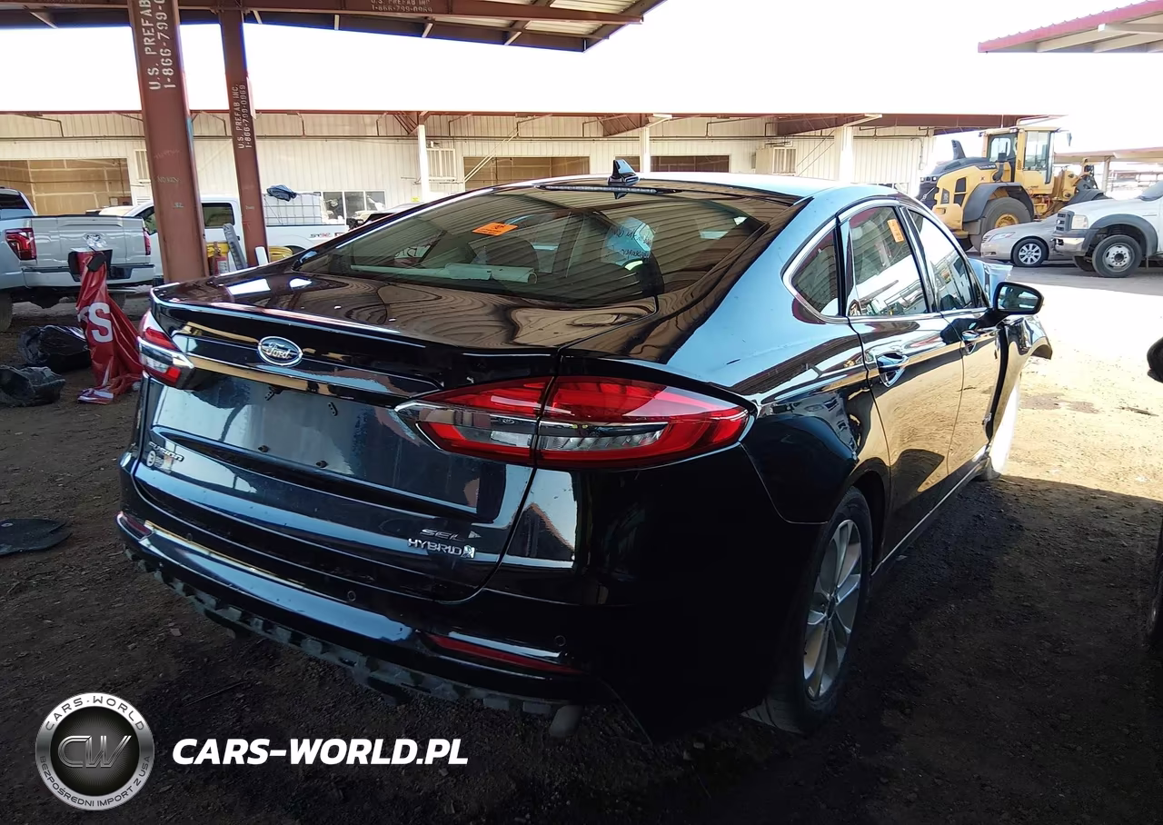 2019 Ford Fusion Hybrid Sel VIN:3FA6P0MUXKR185461 - 4