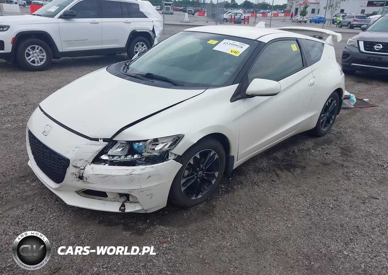 2014 Honda Cr-Z Ex VIN:JHMZF1D61ES001324 - 2