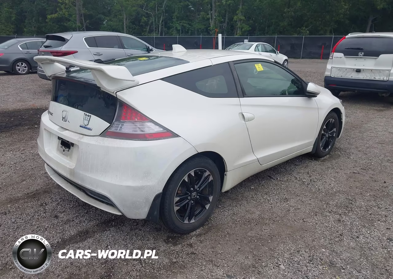 2014 Honda Cr-Z Ex VIN:JHMZF1D61ES001324 - 4