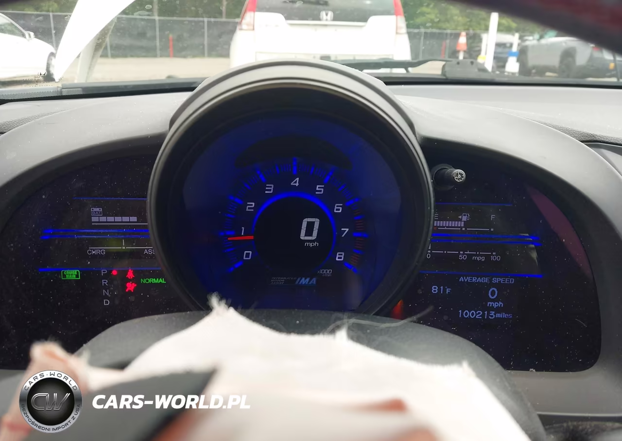 2014 Honda Cr-Z Ex VIN:JHMZF1D61ES001324 - 7