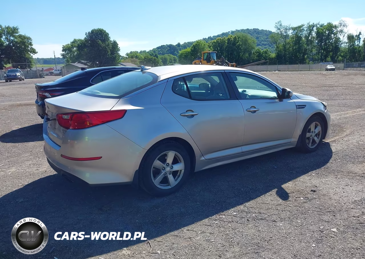 2015 Kia Optima Lx VIN:KNAGM4A72F5533109 - 4