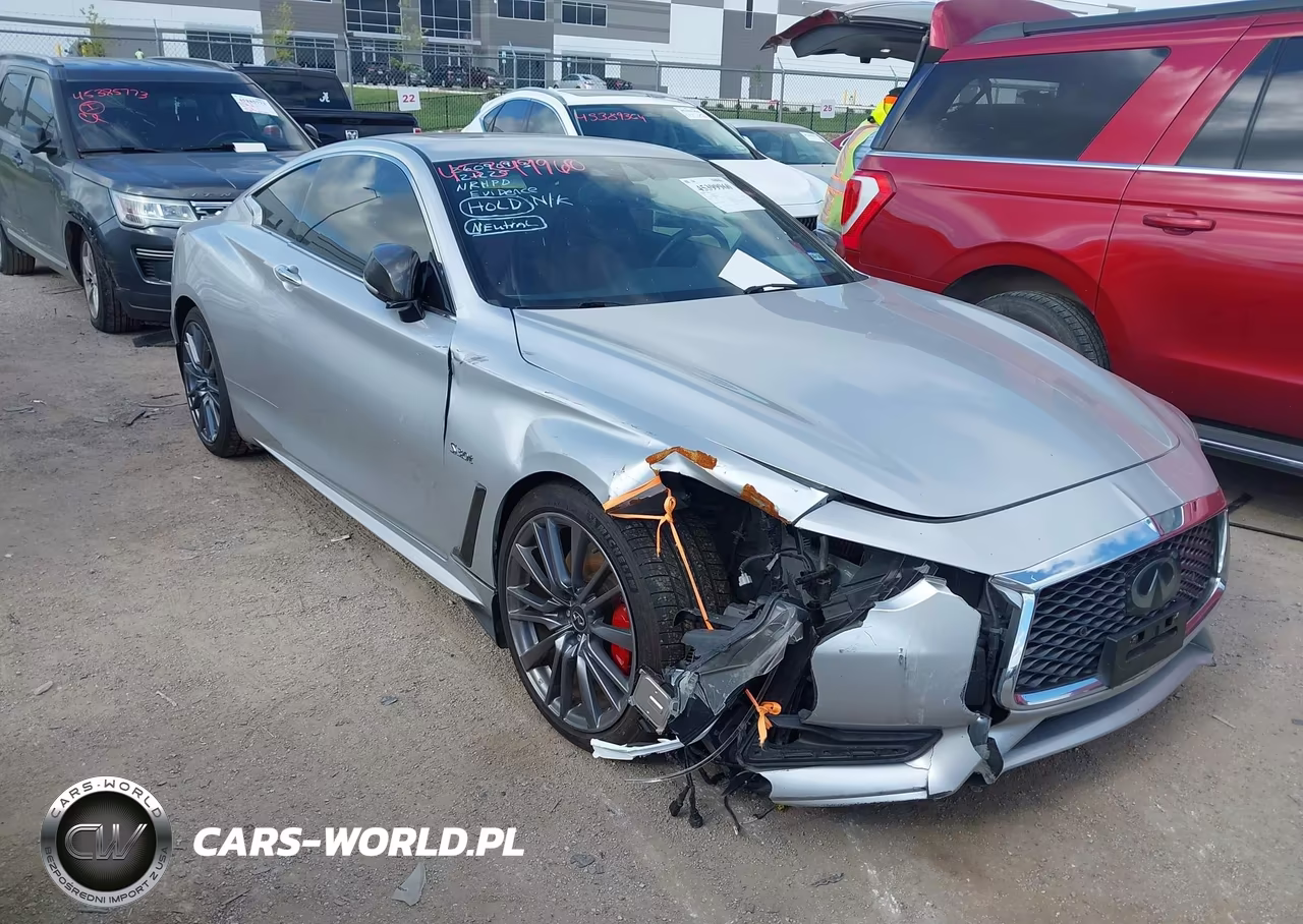 2017 Infiniti Q60 3.0T Red Sport 400