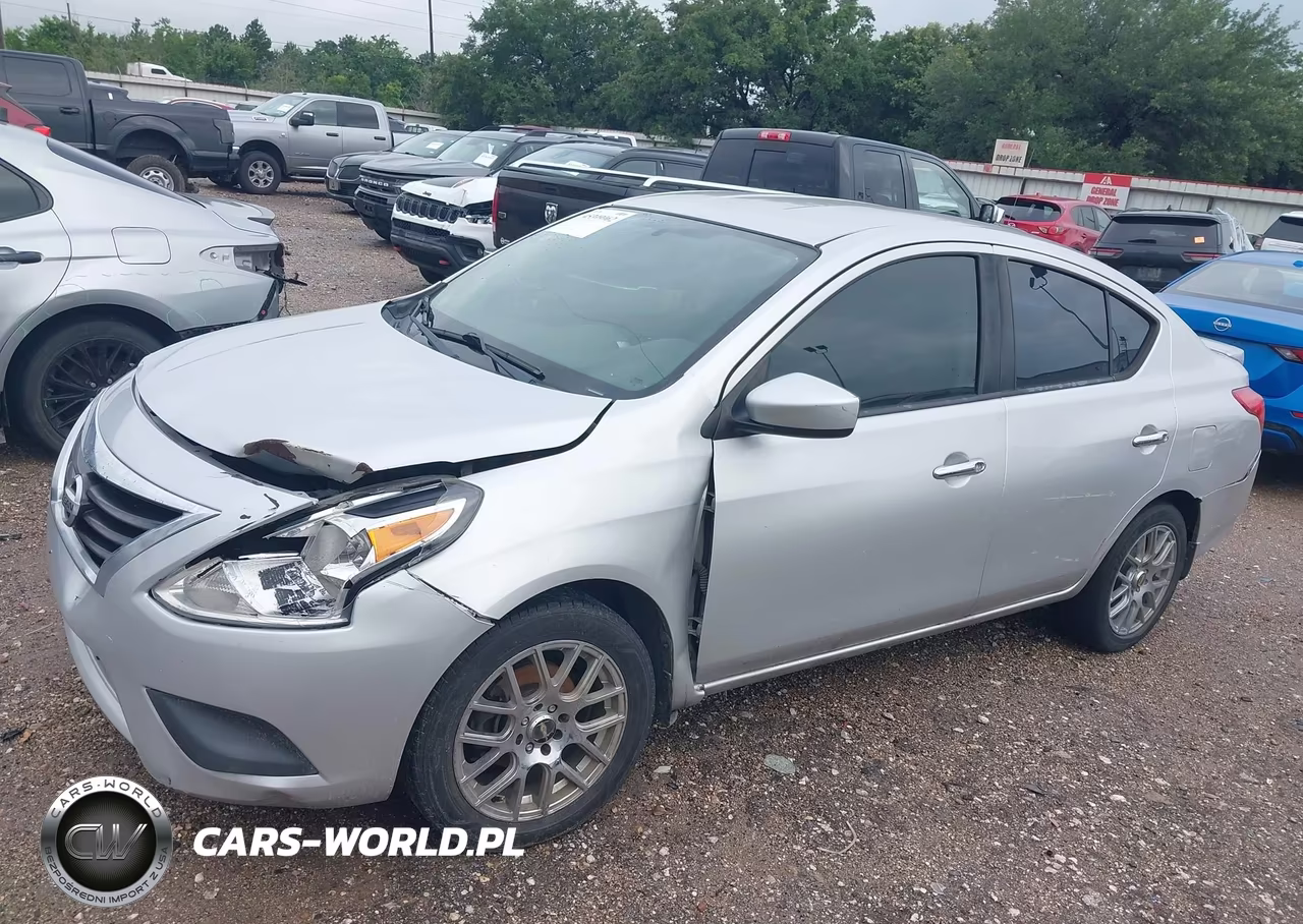 2017 Nissan Versa 1.6 Sv VIN:3N1CN7AP3HL893592 - 2