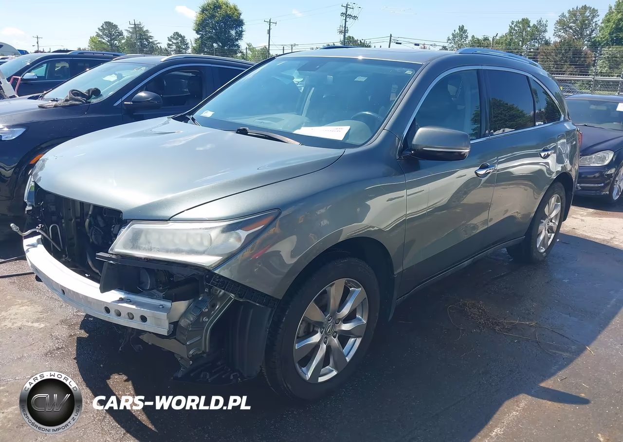 2015 Acura Mdx Advance Pkg W-Entertainment Pkg VIN:5FRYD4H83FB006179 - 2