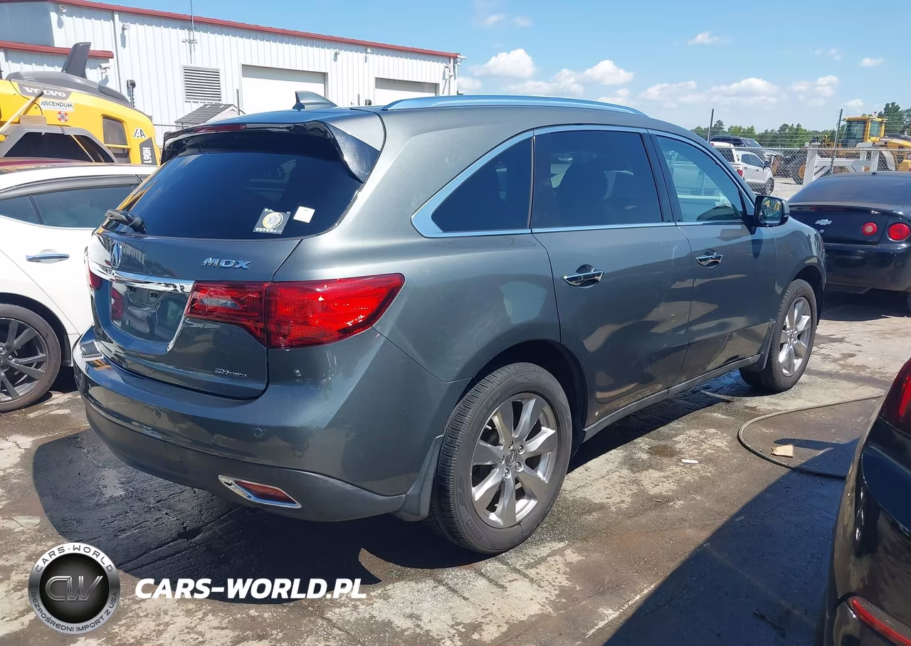 2015 Acura Mdx Advance Pkg W-Entertainment Pkg VIN:5FRYD4H83FB006179 - 4