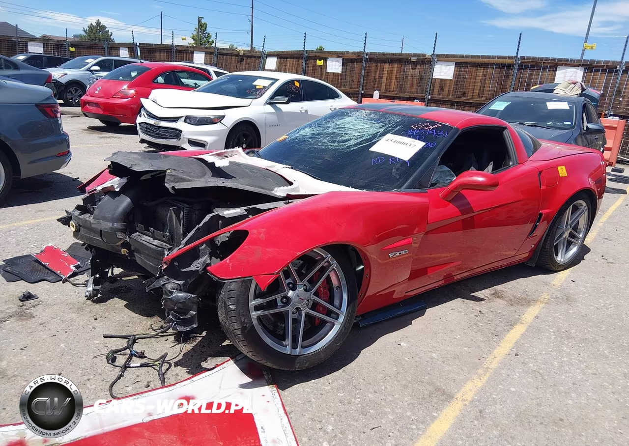 2007 Chevrolet Corvette Z06 Hardtop VIN:1G1YY26E375102263 - 2