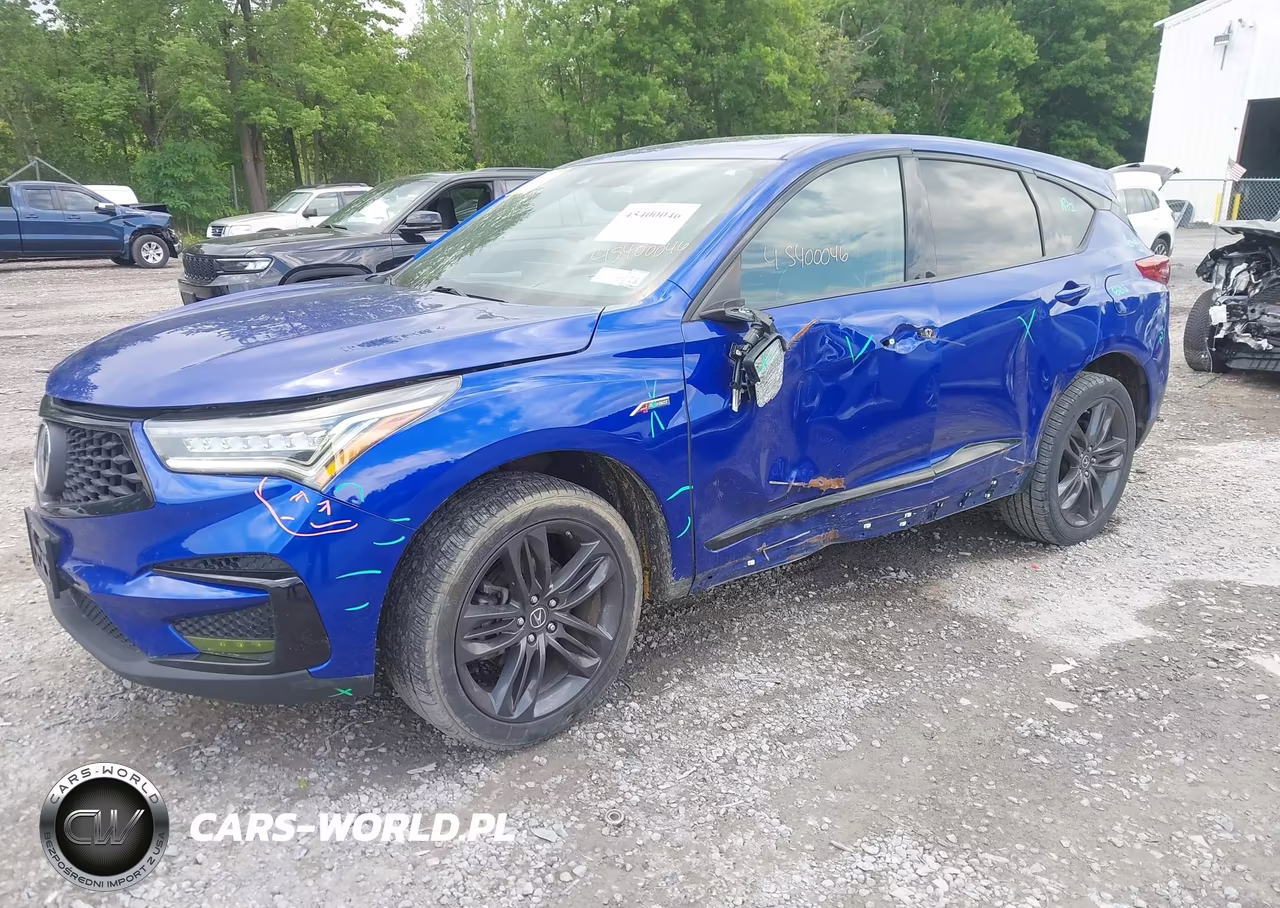 2021 Acura Rdx A-Spec Package VIN:5J8TC2H63ML045481 - 2