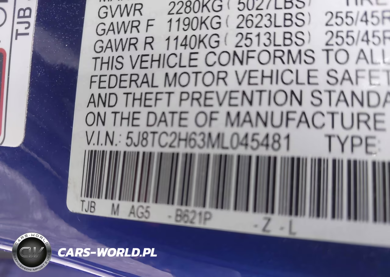 2021 Acura Rdx A-Spec Package VIN:5J8TC2H63ML045481 - 9
