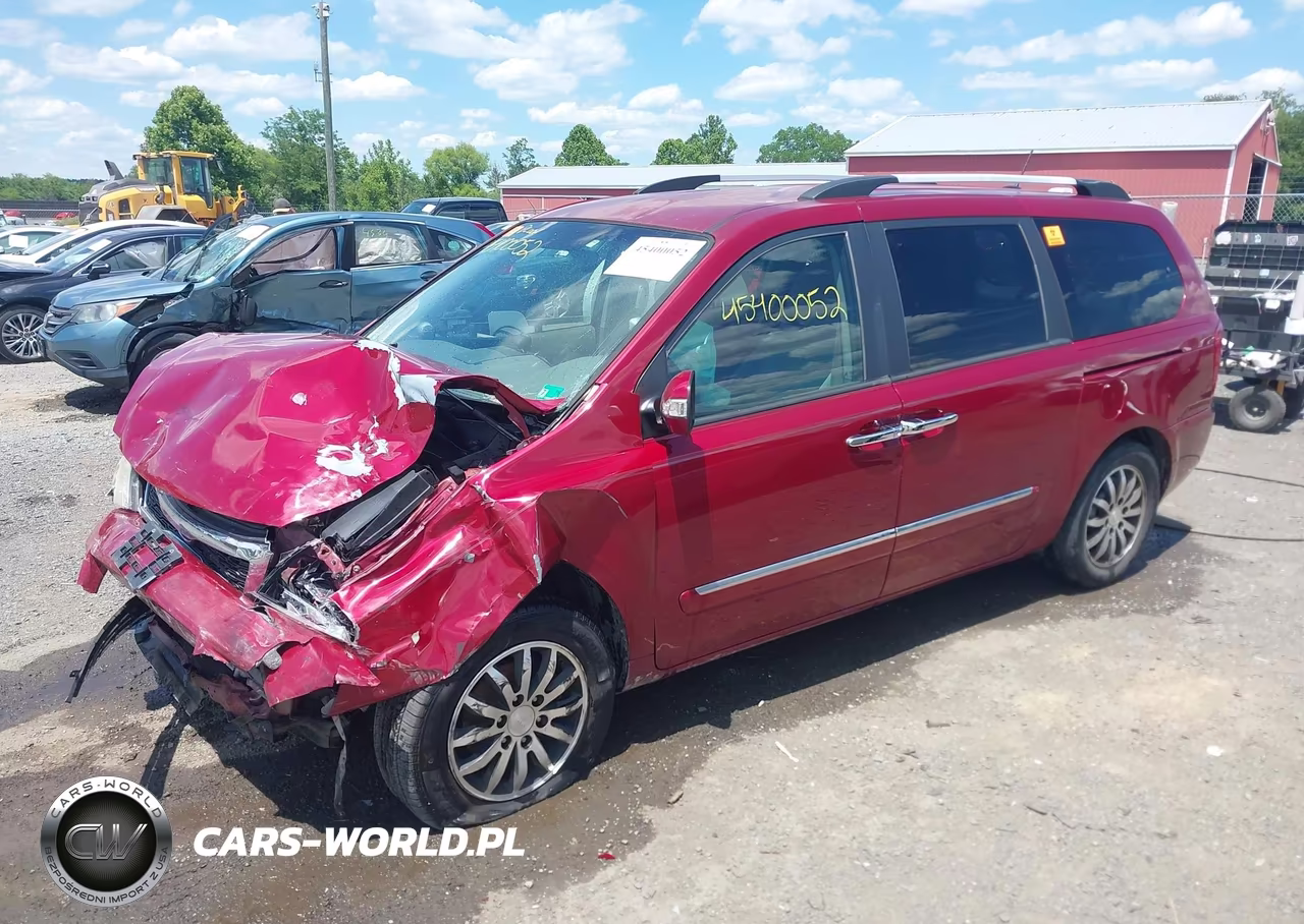 2012 Kia Sedona Ex VIN:KNDMH4C71C6468900 - 2
