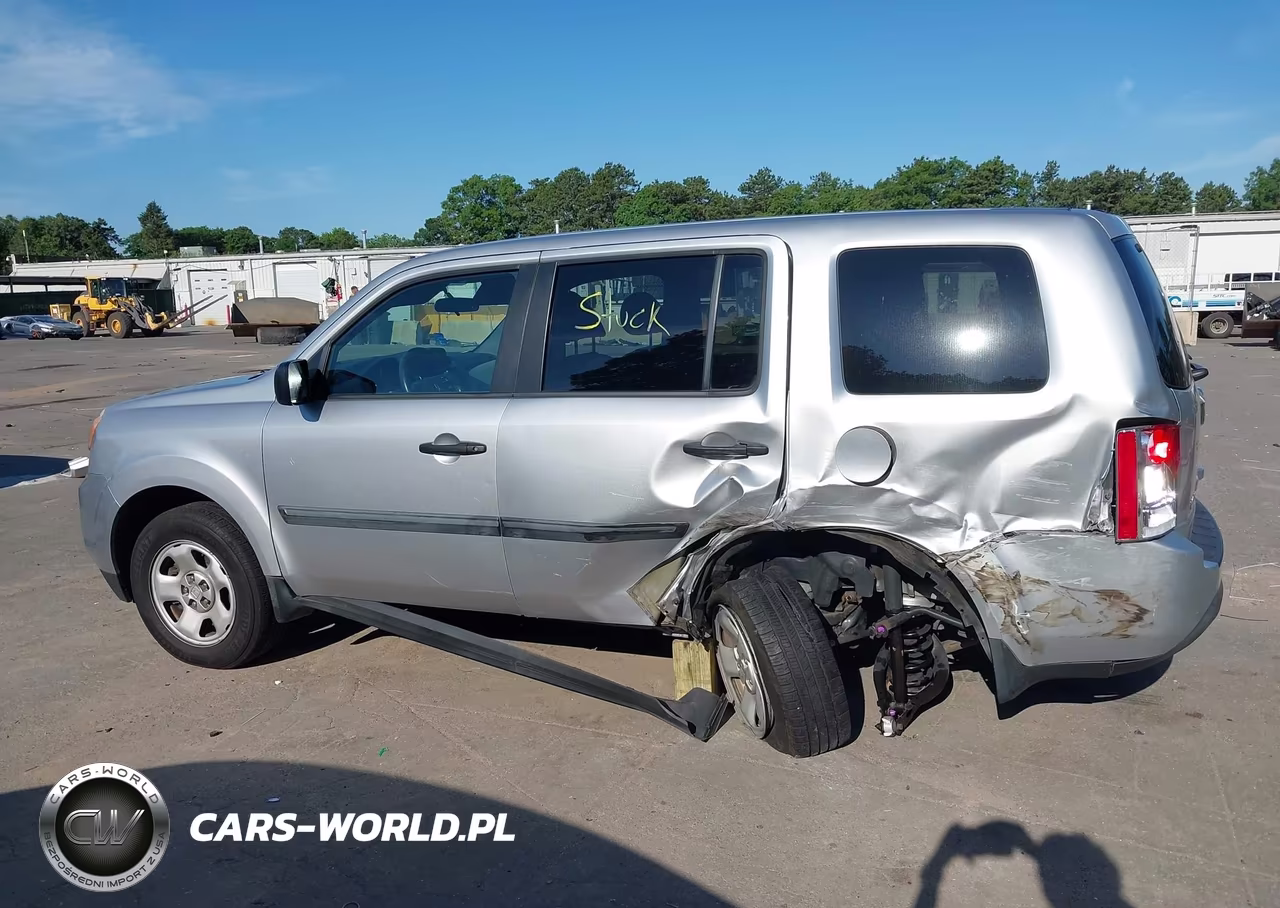 2014 Honda Pilot Lx VIN:5FNYF4H28EB043458 - 6