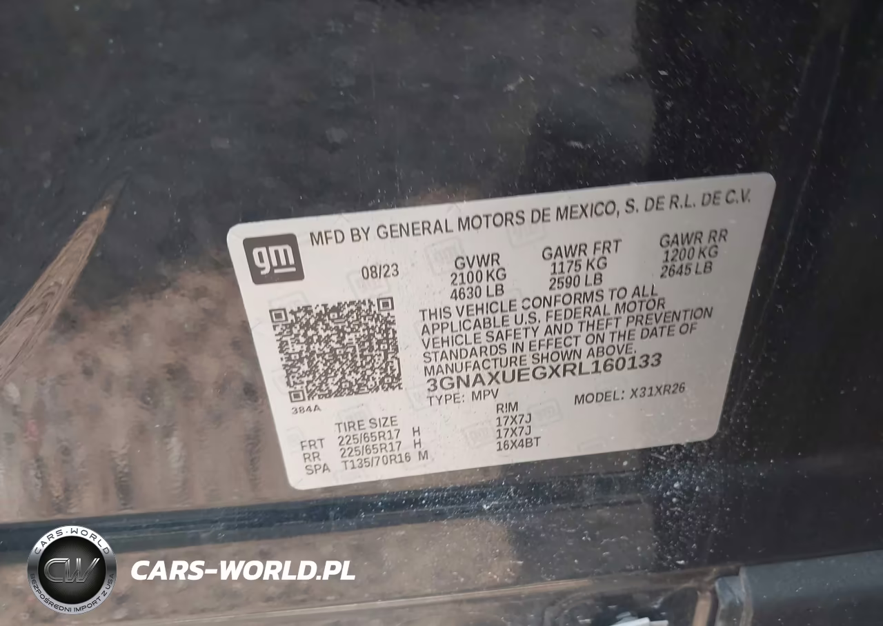 2024 Chevrolet Equinox Awd Lt VIN:3GNAXUEGXRL160133 - 9