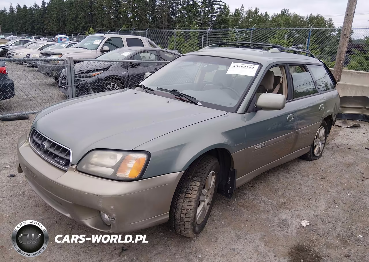 2004 Subaru Outback H6-3.0 W-35Th Anniversary Edition VIN:4S3BH815347633633 - 2