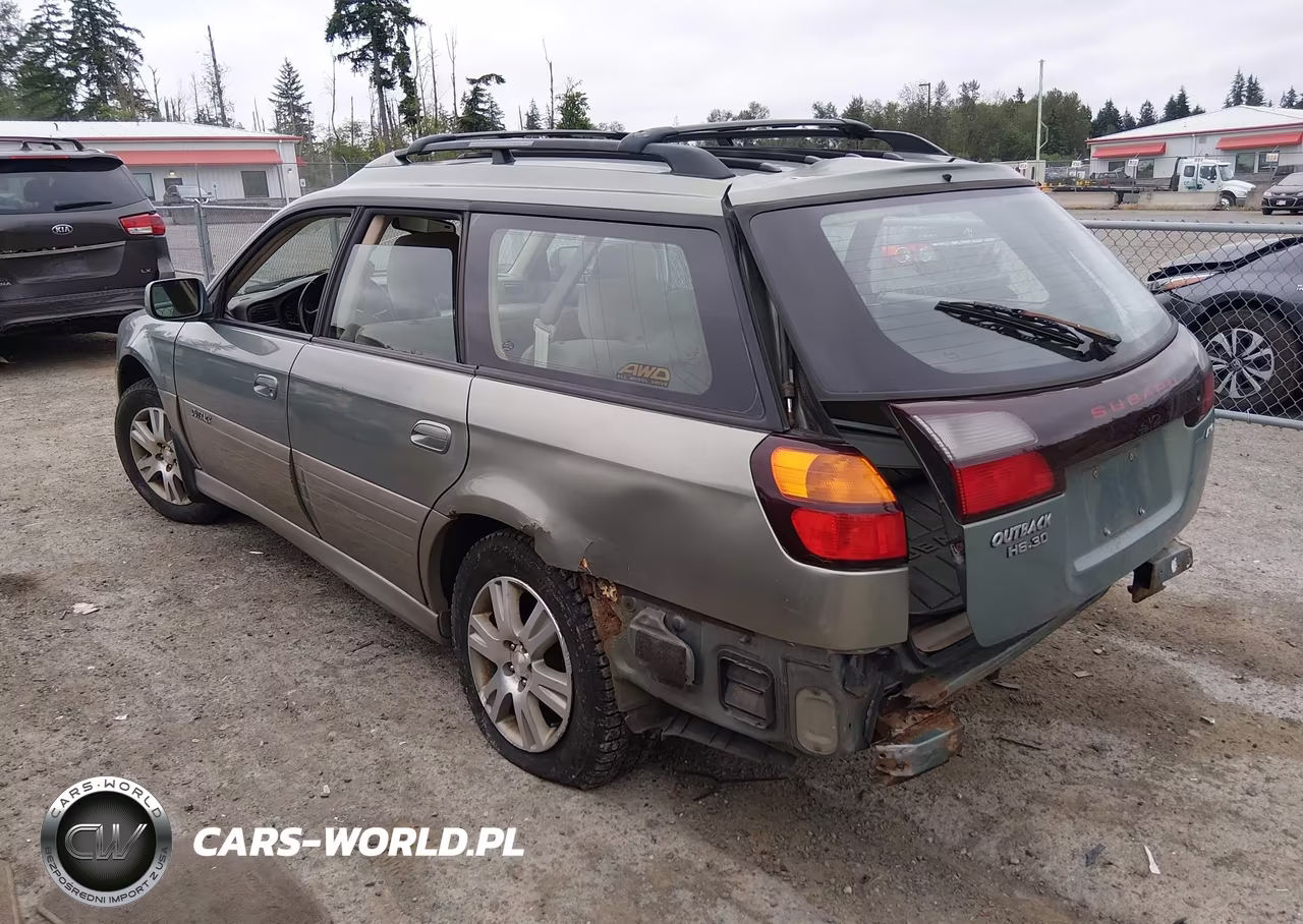 2004 Subaru Outback H6-3.0 W-35Th Anniversary Edition VIN:4S3BH815347633633 - 3