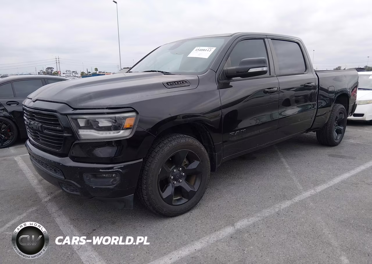 2019 Ram 1500 Big Horn-Lone Star 4X4 6'4 Box VIN:1C6SRFMT9KN751987 - 2