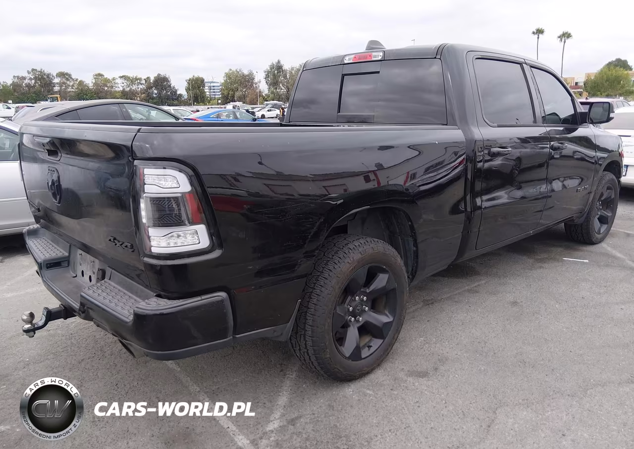 2019 Ram 1500 Big Horn-Lone Star 4X4 6'4 Box VIN:1C6SRFMT9KN751987 - 4