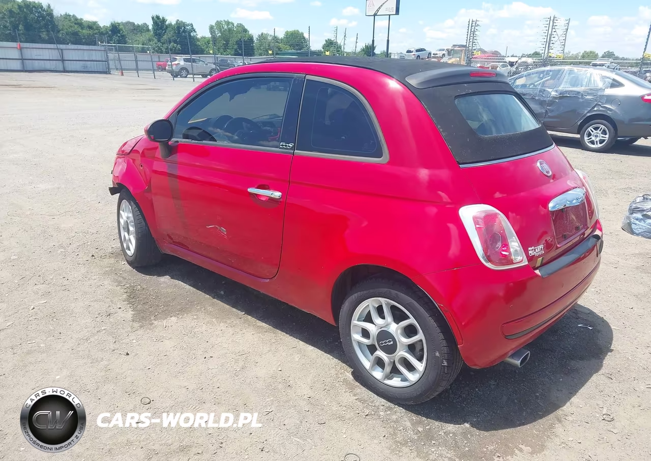 2013 Fiat 500C Pop VIN:3C3CFFDR0DT612199 - 3