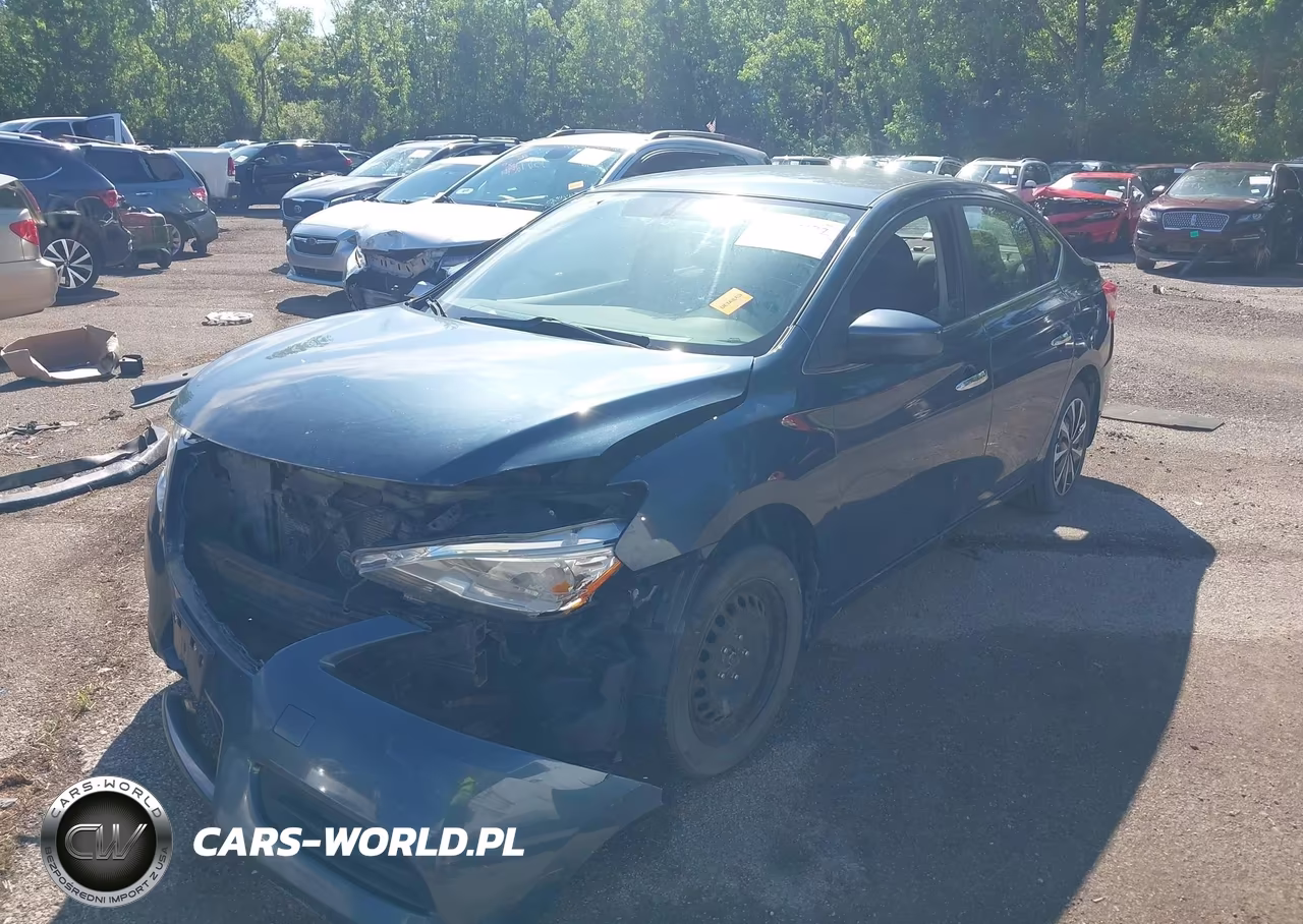 2014 Nissan Sentra Sv VIN:3N1AB7APXEL677900 - 2