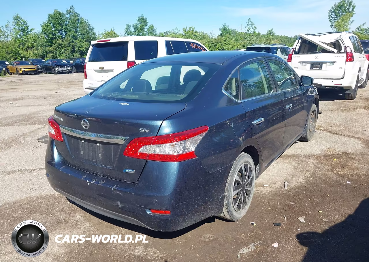 2014 Nissan Sentra Sv VIN:3N1AB7APXEL677900 - 4