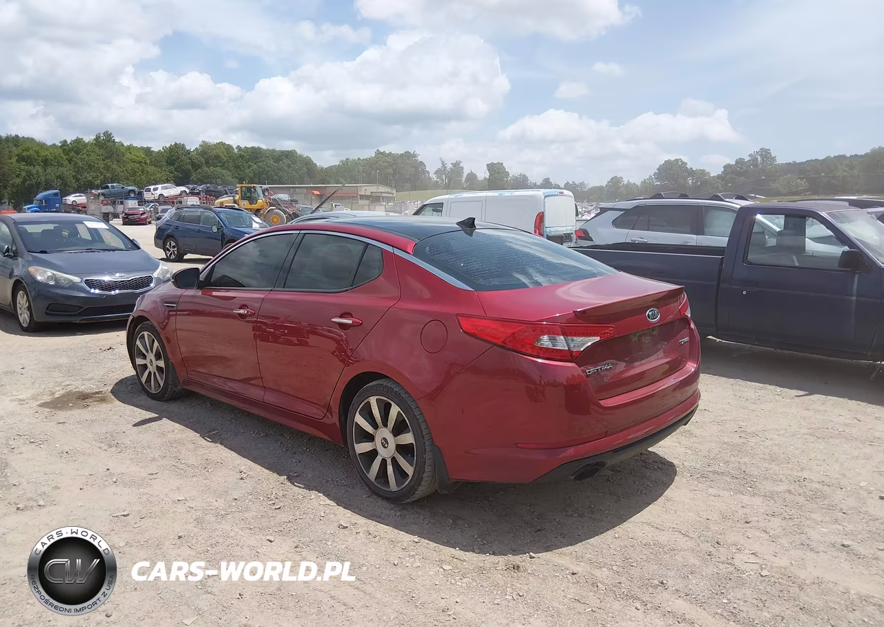 2012 Kia Optima Sx VIN:5XXGR4A63CG071727 - 3
