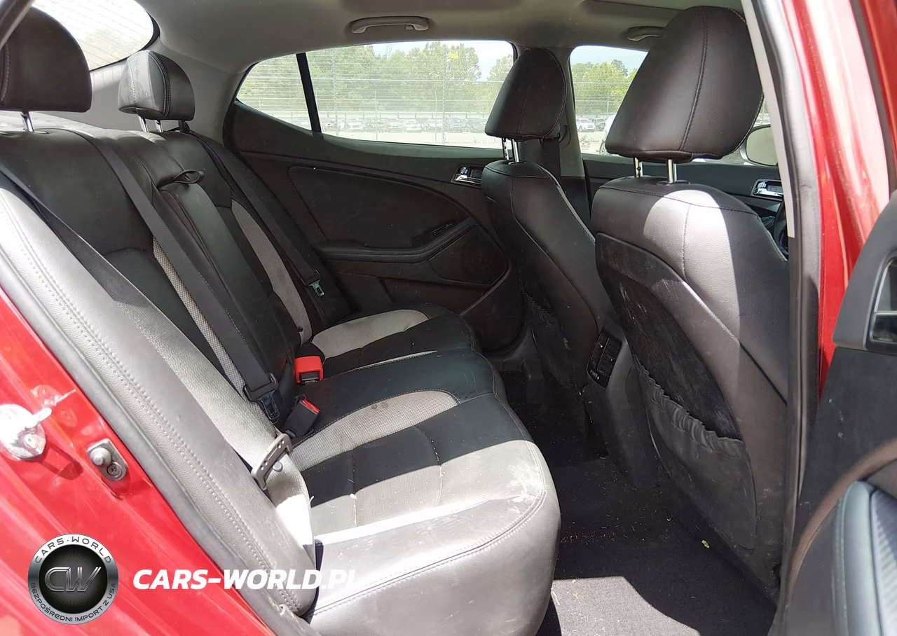 2012 Kia Optima Sx VIN:5XXGR4A63CG071727 - 8