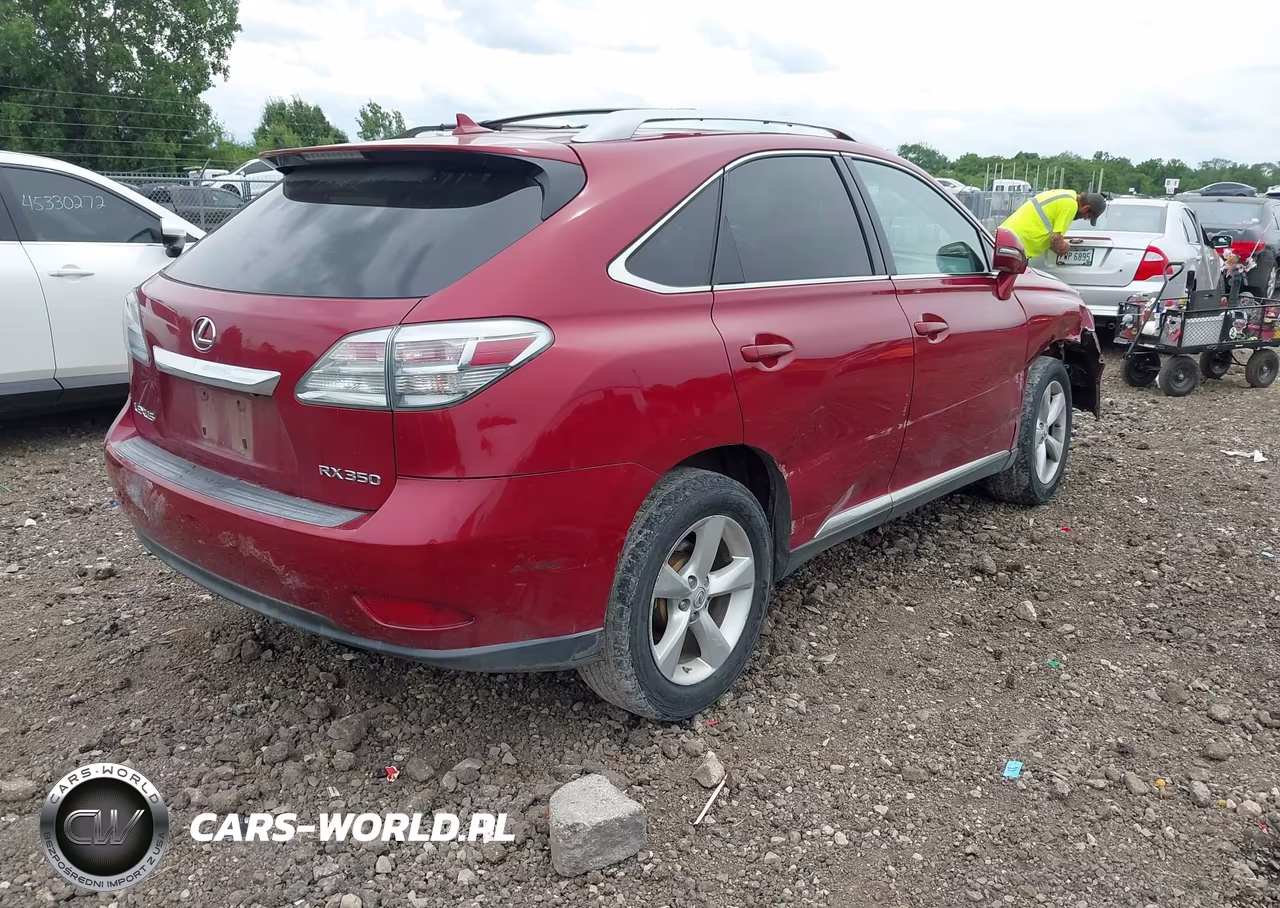 2010 Lexus Rx 350 VIN:2T2BK1BA0AC011792 - 4