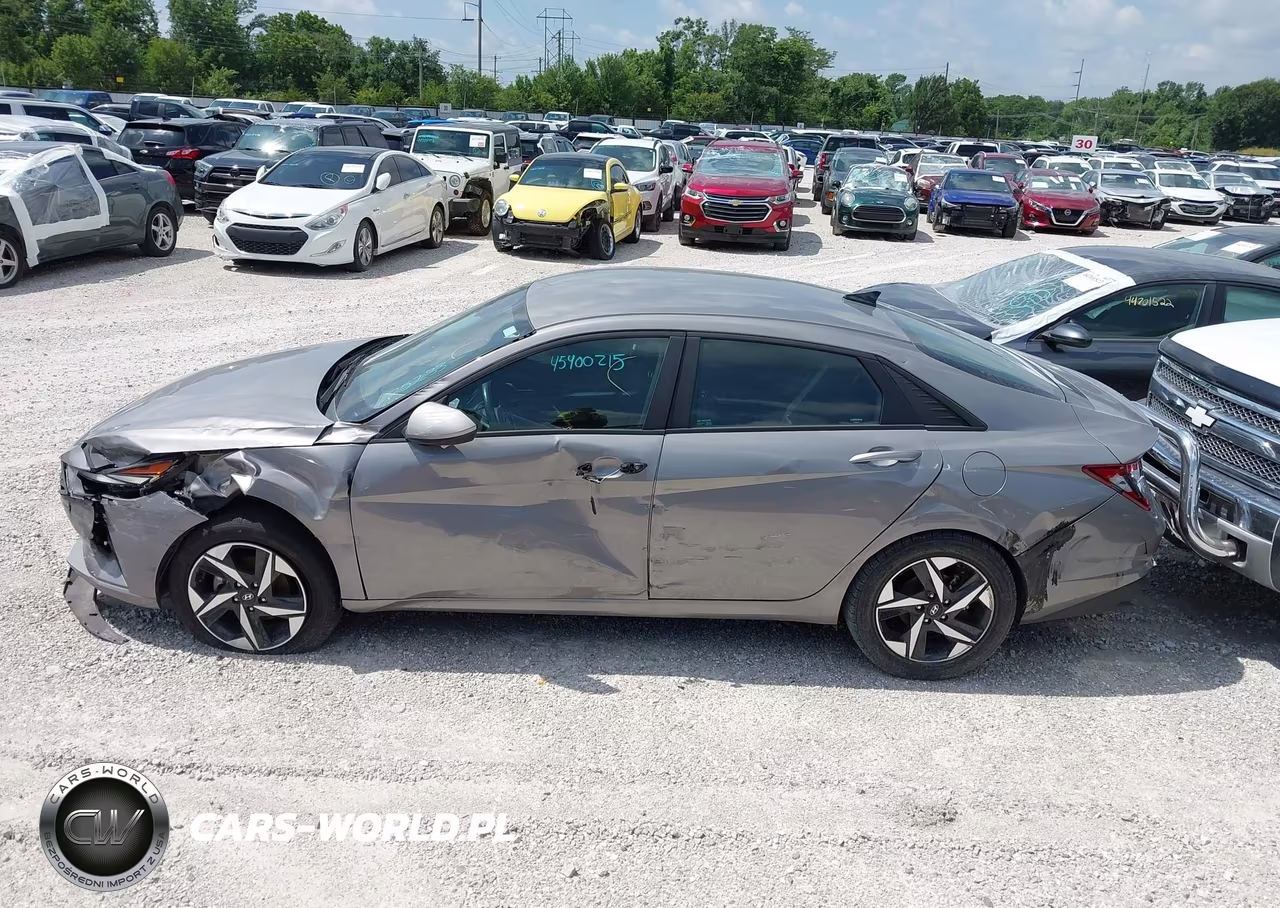2023 Hyundai Elantra Sel VIN:KMHLS4AG4PU572357 - 14