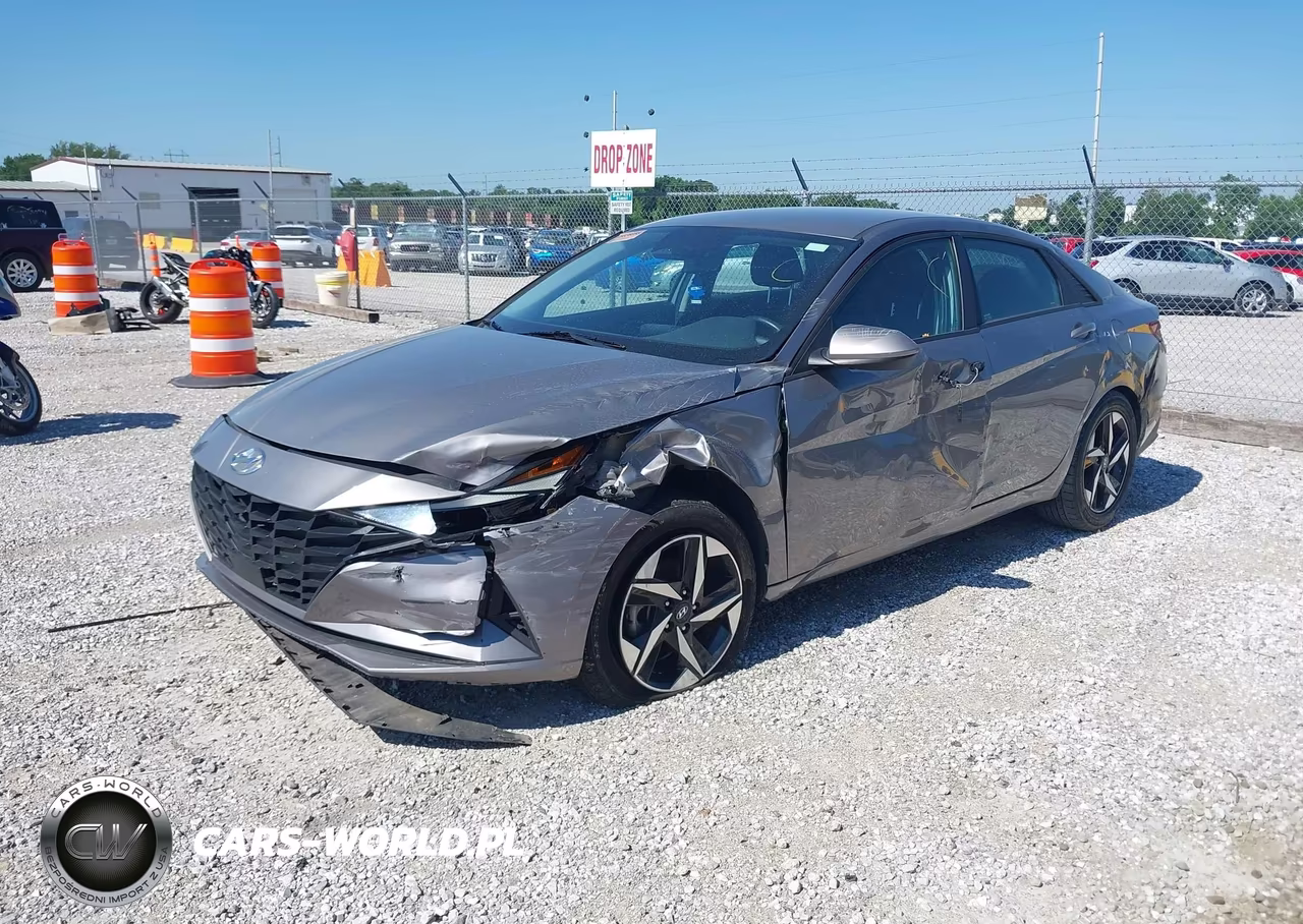 2023 Hyundai Elantra Sel VIN:KMHLS4AG4PU572357 - 2