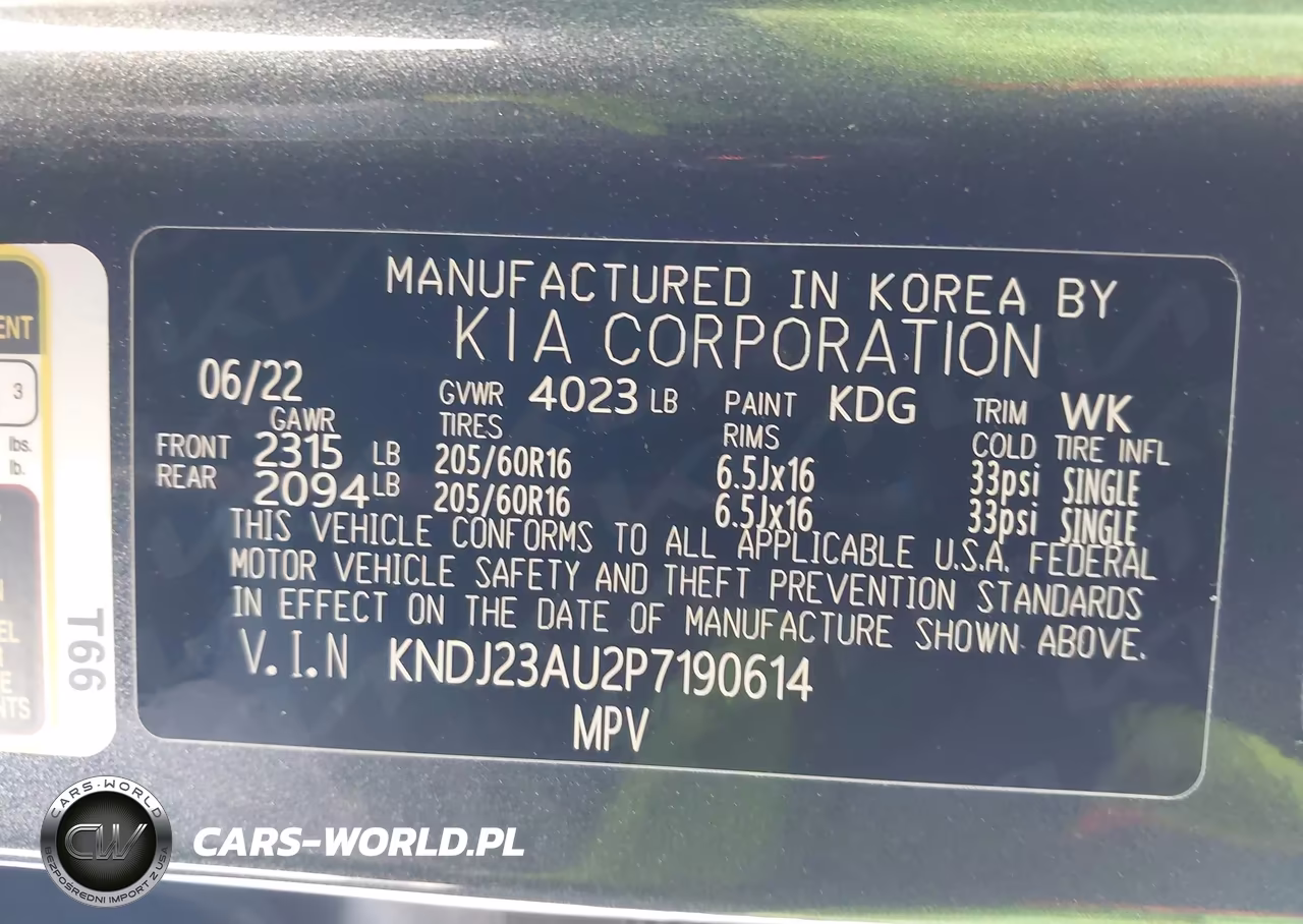 2023 Kia Soul S VIN:KNDJ23AU2P7190614 - 9
