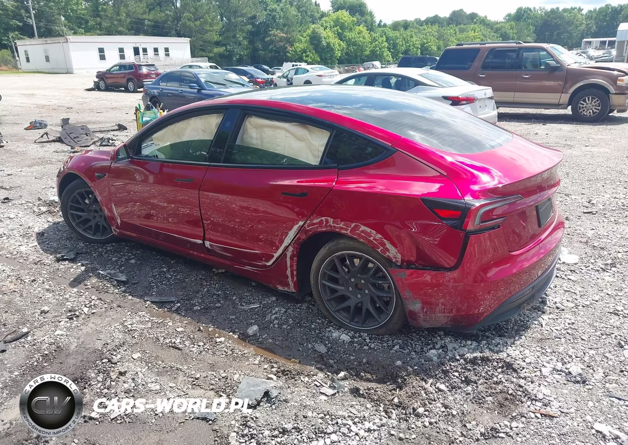 2024 Tesla Model 3 Long Range Dual Motor All-Wheel Drive-Rear-Wheel Drive VIN:5YJ3E1EAXRF830215 - 3