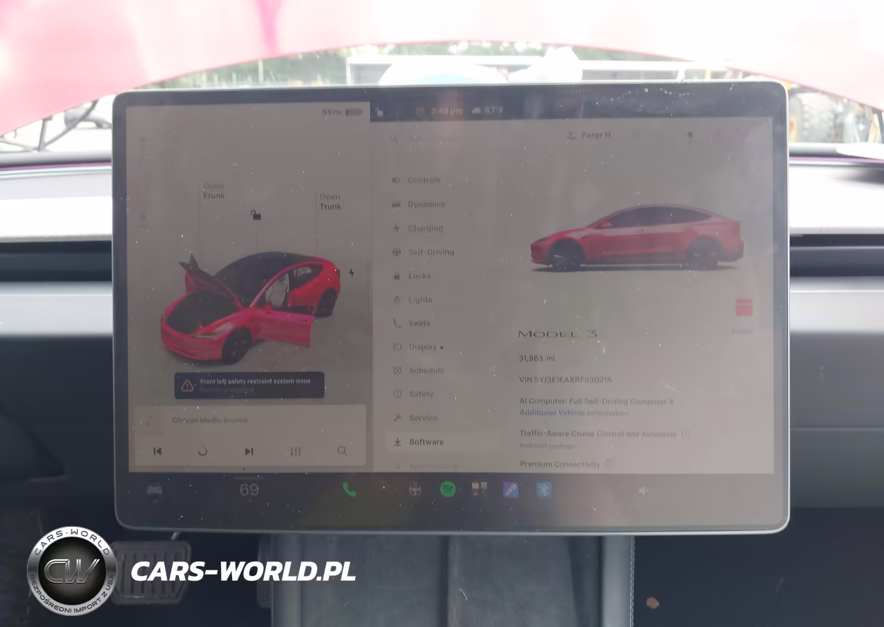 2024 Tesla Model 3 Long Range Dual Motor All-Wheel Drive-Rear-Wheel Drive VIN:5YJ3E1EAXRF830215 - 7