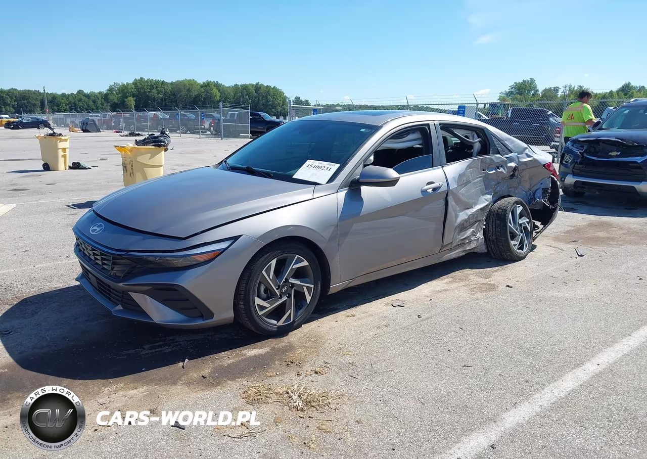 2024 Hyundai Elantra Sel VIN:KMHLS4DG2RU717507 - 2