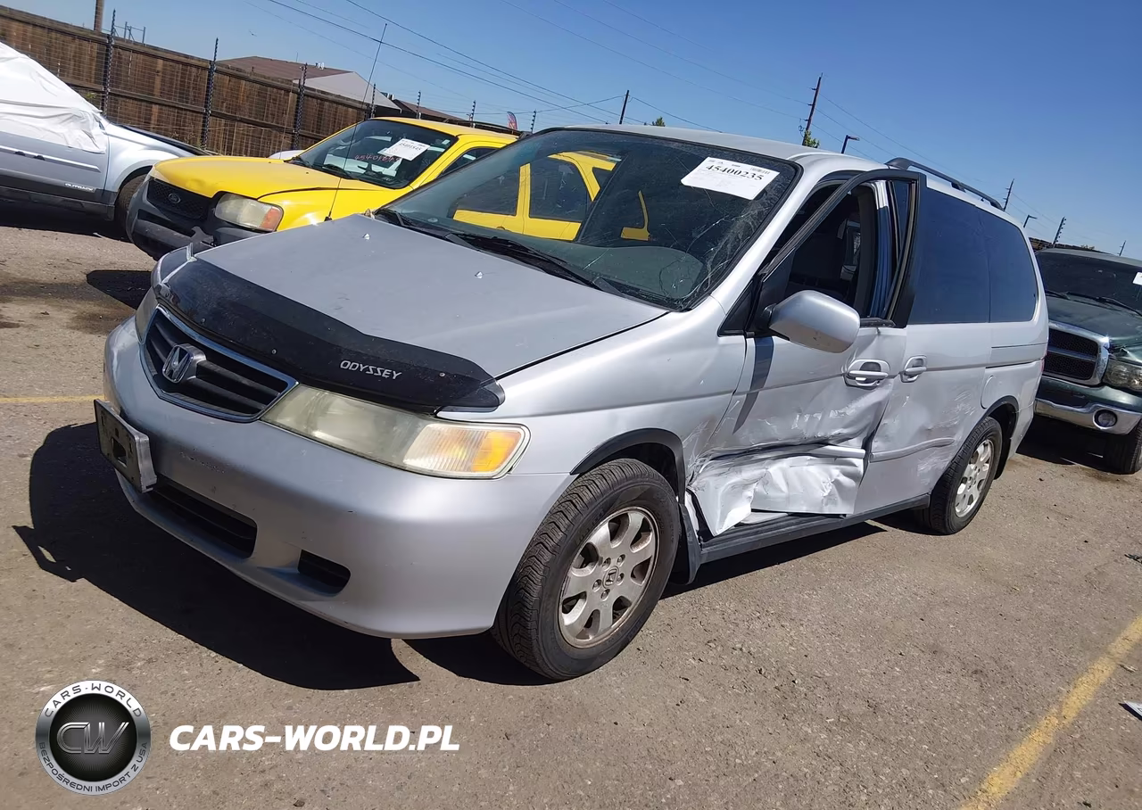 2002 Honda Odyssey Ex VIN:5FNRL18652B014560 - 2