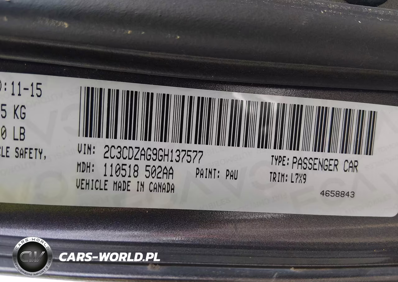 2016 Dodge Challenger Sxt VIN:2C3CDZAG9GH137577 - 9