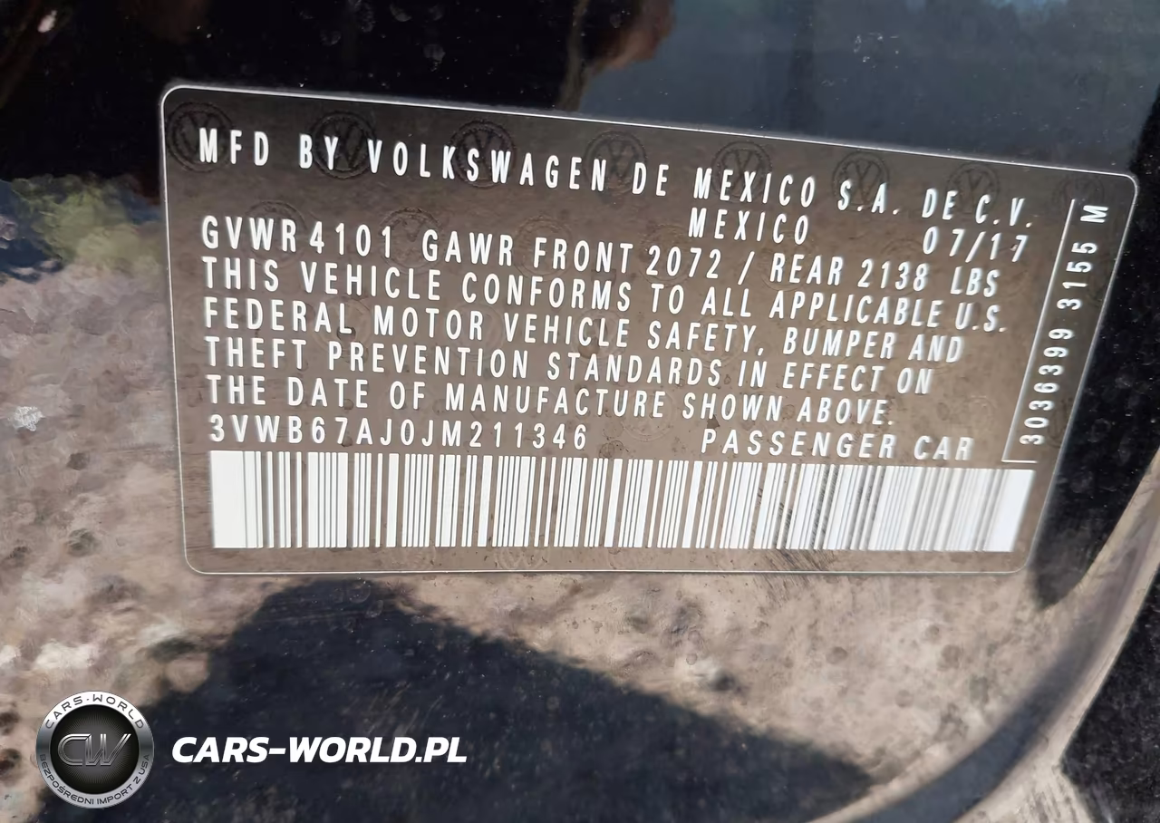 2018 Volkswagen Jetta 1.4T Se-1.4T Wolfsburg Edition VIN:3VWB67AJ0JM211346 - 9