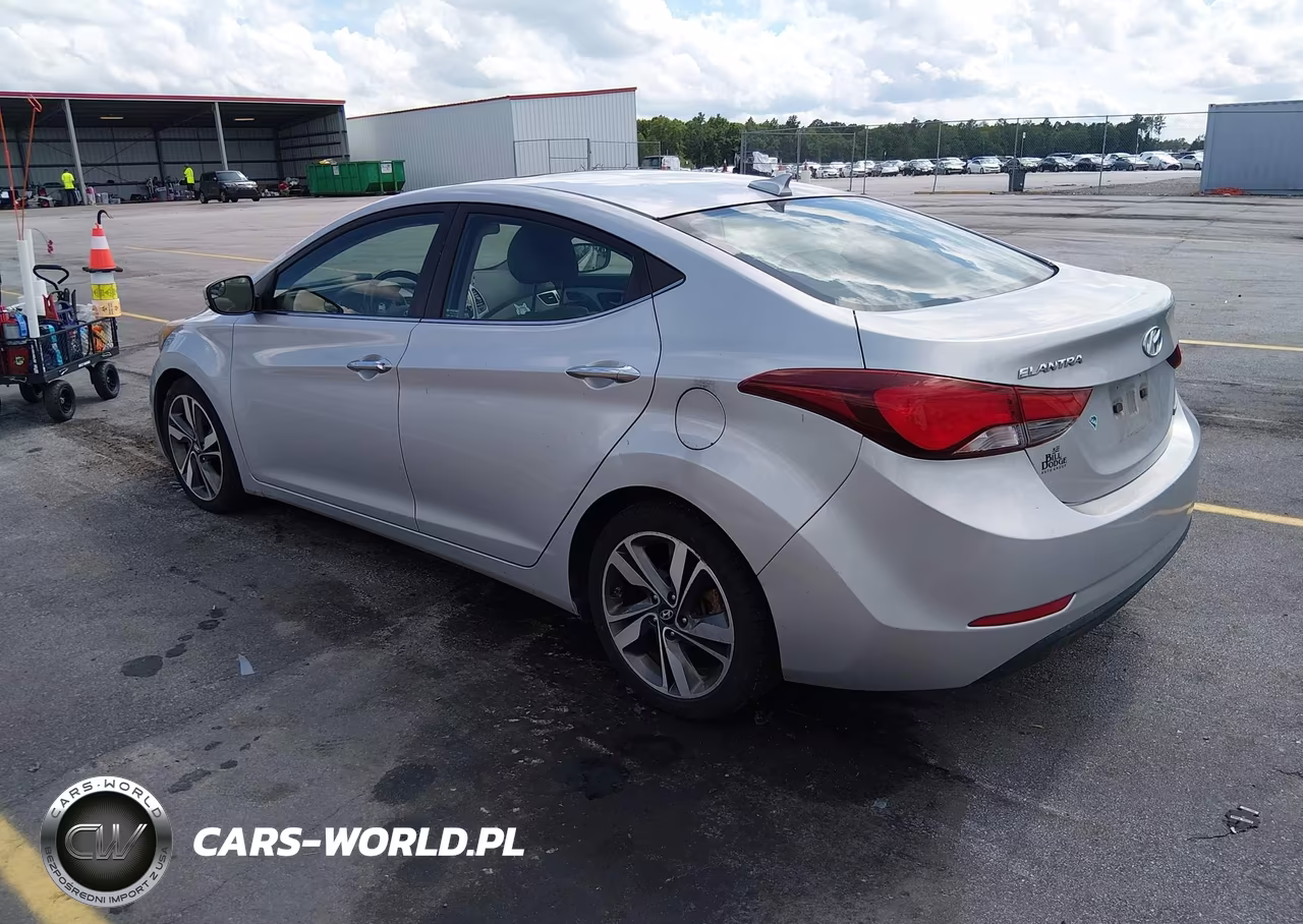 2014 Hyundai Elantra Limited VIN:KMHDH4AE4EU113277 - 3