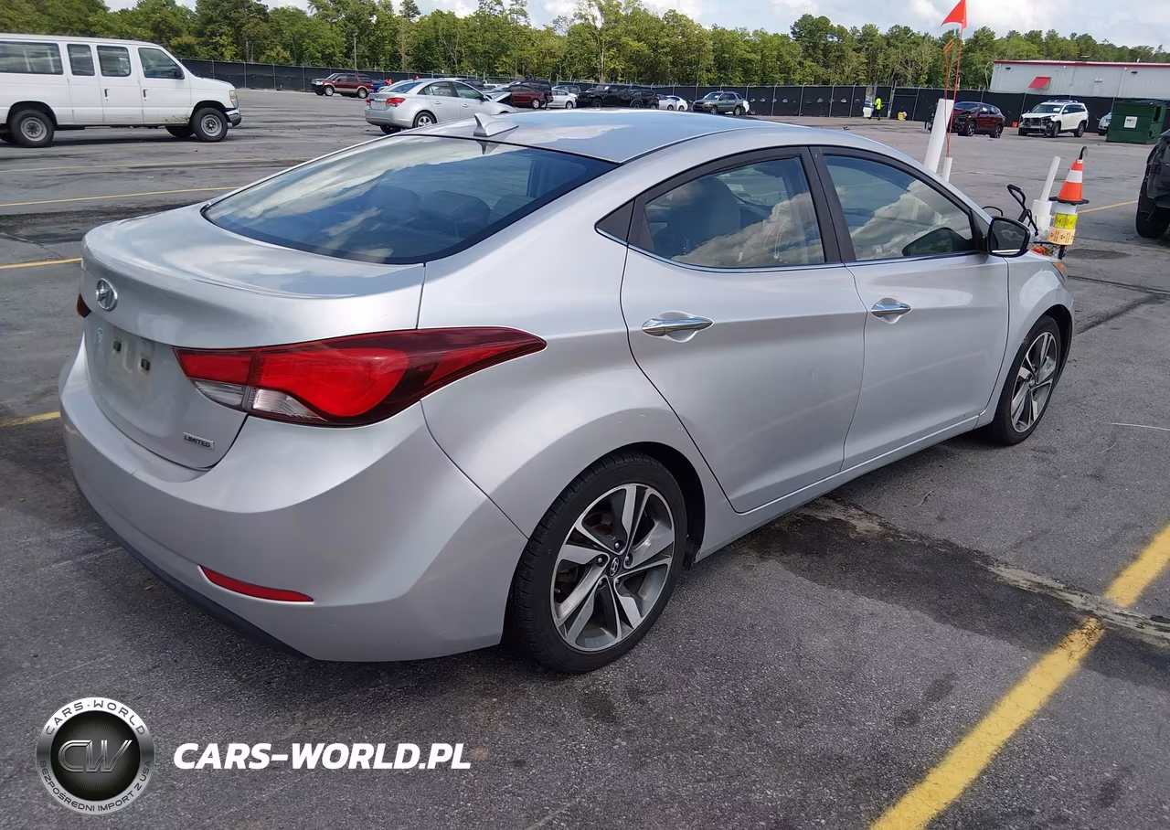 2014 Hyundai Elantra Limited VIN:KMHDH4AE4EU113277 - 4