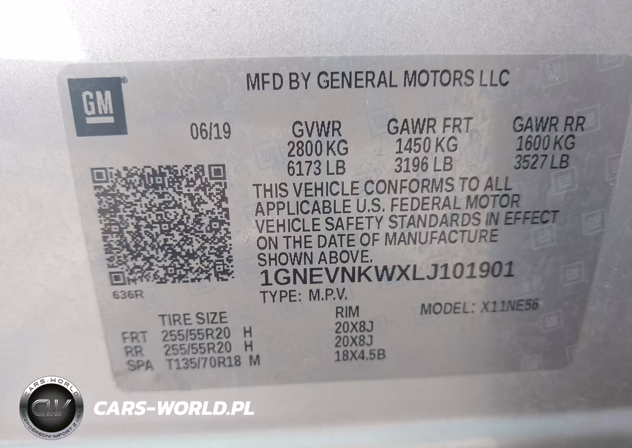 2020 Chevrolet Traverse Awd High Country VIN:1GNEVNKWXLJ101901 - 9