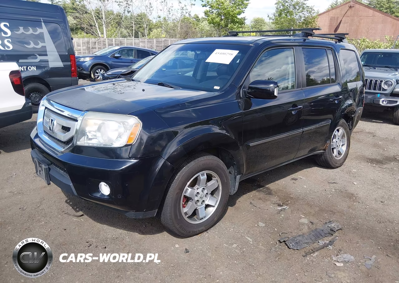 2010 Honda Pilot Touring VIN:5FNYF4H94AB011193 - 2