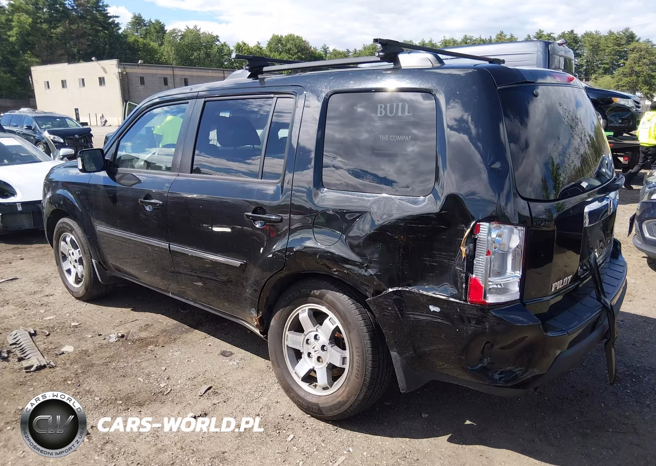 2010 Honda Pilot Touring VIN:5FNYF4H94AB011193 - 3