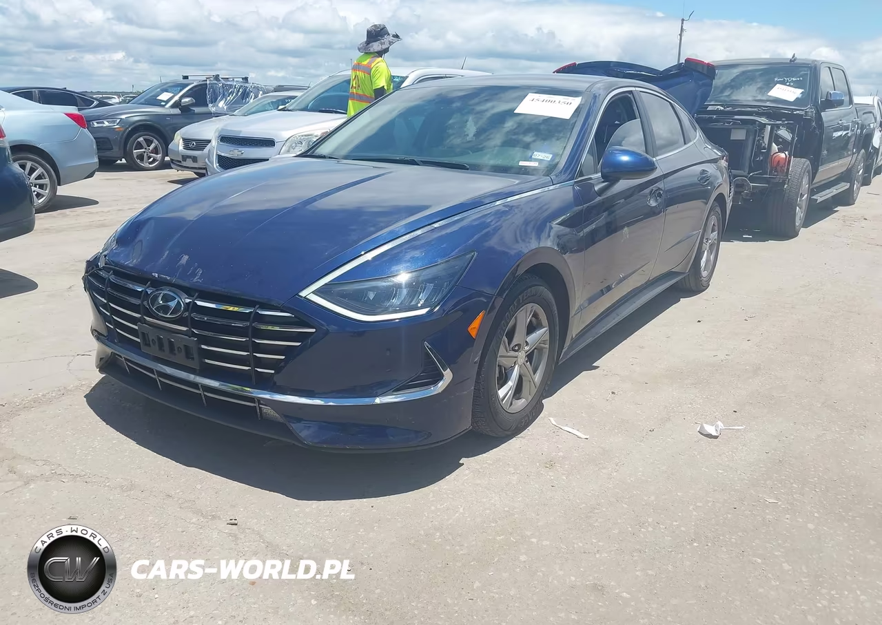 2021 Hyundai Sonata Se VIN:5NPEG4JA3MH105771 - 2