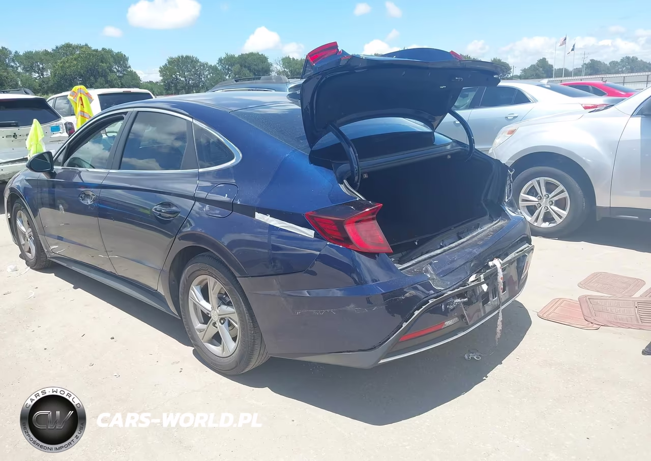 2021 Hyundai Sonata Se VIN:5NPEG4JA3MH105771 - 3