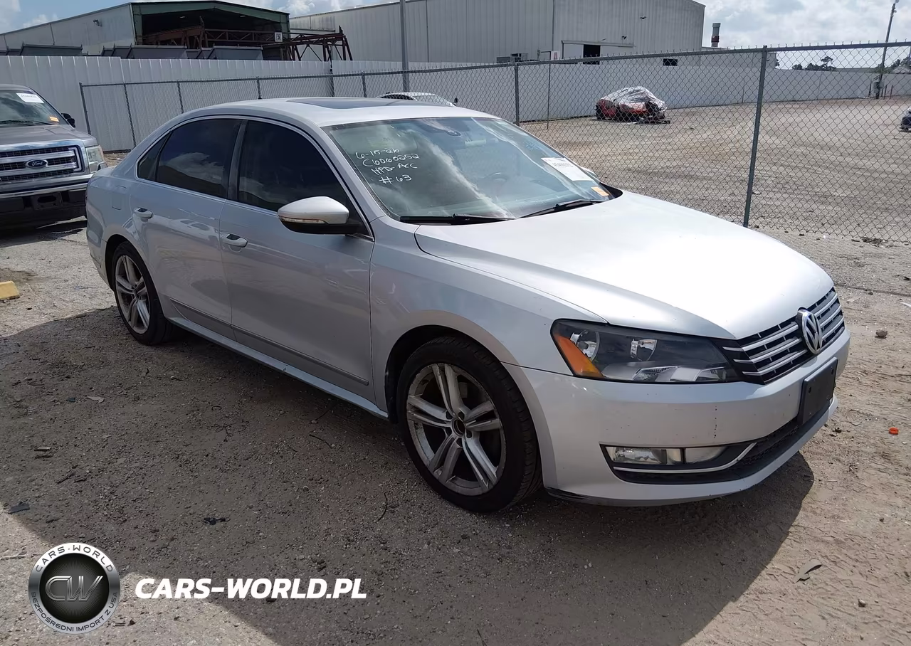 2012 Volkswagen Passat 2.0L Tdi Sel Premium